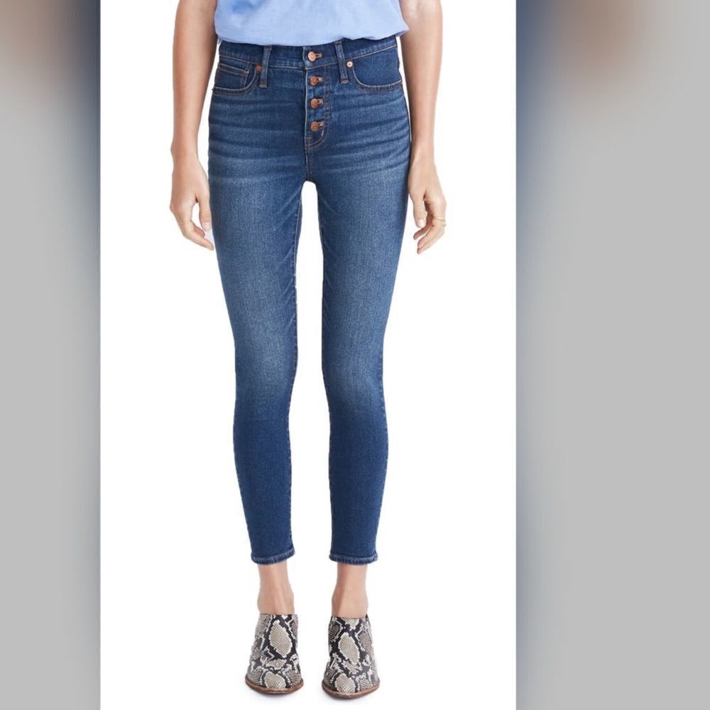 New Madewell crop jeans